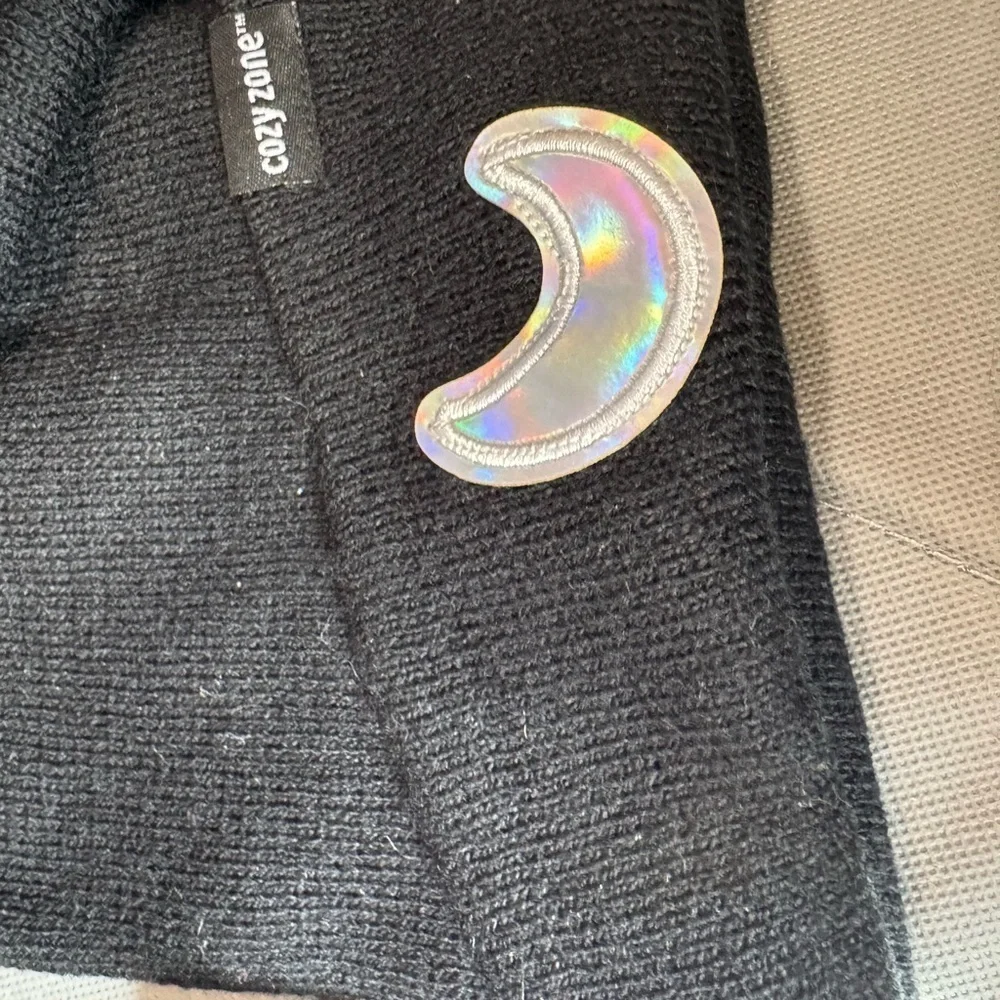 Black Kids Beanie Set